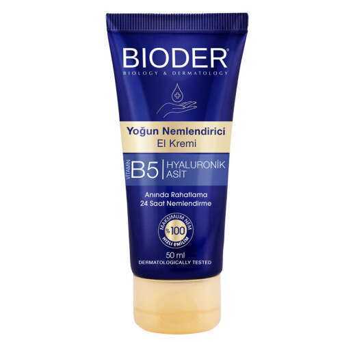 Bioder Yoğun Nemlendirici El Kremi 50 ml - Bioder