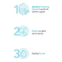 Bioderma Abcderm Foaming Gel Temizleme Jeli 1 Litre - 6