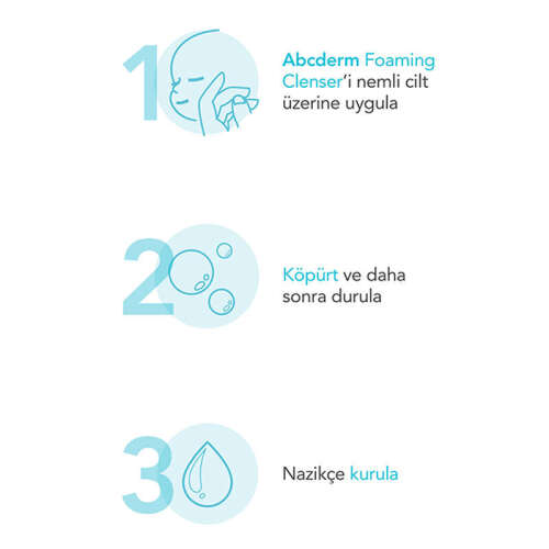 Bioderma Abcderm Foaming Gel Temizleme Jeli 1 Litre - 6