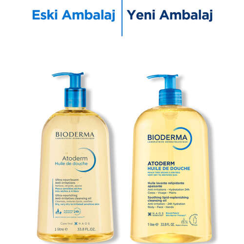 Bioderma Atoderm 24h Huile De Douche 1lt - 4
