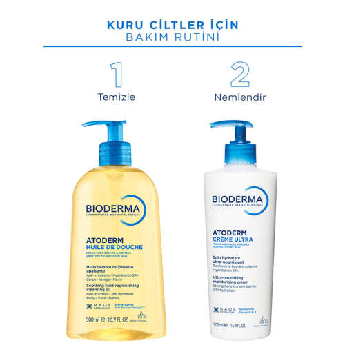 Bioderma Atoderm 24h Huile De Douche 1lt - 6