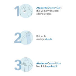 Bioderma Atoderm Gentle Shower Gel 1Lt - 5