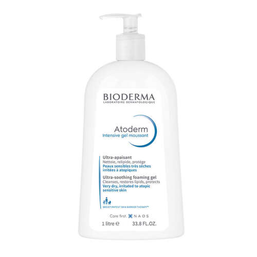 Bioderma Atoderm Intensive Foaming Gel 1 Litre - Yüz Yıkama Jeli - Bioderma