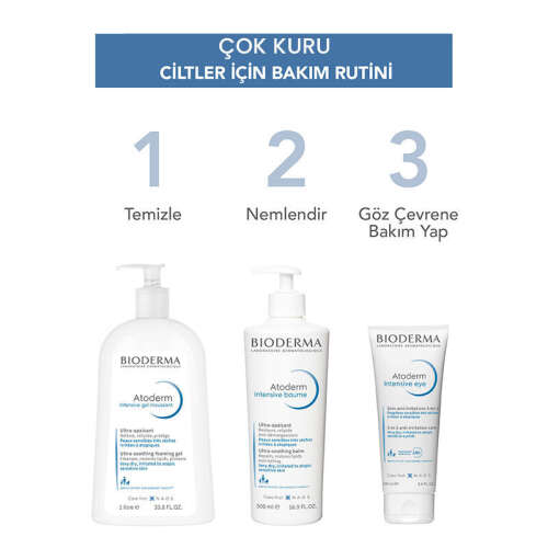 Bioderma Atoderm Intensive Atoderm Göz Çevresi Kremi ve Temizleyici 100 ml - 5