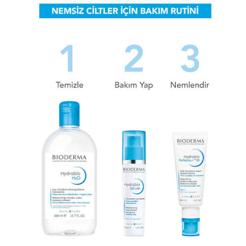 Bioderma Hydrabio H2O Yüz ve Makyaj Temizleme Suyu 500 ml - 5