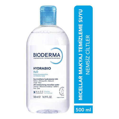 Bioderma Hydrabio H2O Yüz ve Makyaj Temizleme Suyu 500 ml - 7
