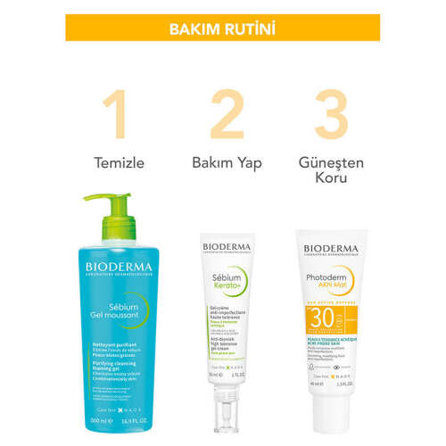 Bioderma Photoderm AKN MAT SPF 30 Güneş Koruyucu 40 ml - 4
