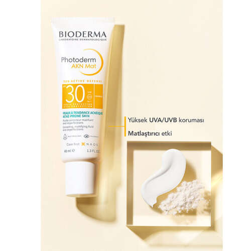 Bioderma Photoderm AKN MAT SPF 30 Güneş Koruyucu 40 ml - 3