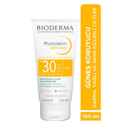 Bioderma Photoderm AKN Mat Spf30+ Güneş Koruyucu Krem 150 ml - 1
