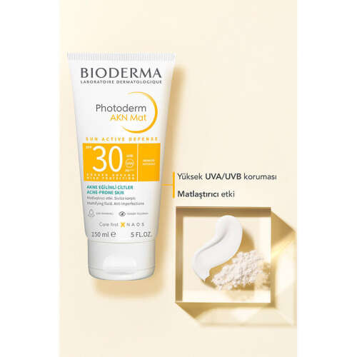 Bioderma Photoderm AKN Mat Spf30+ Güneş Koruyucu Krem 150 ml - 3