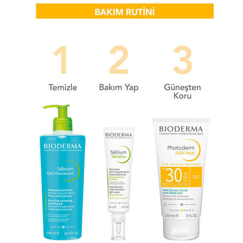 Bioderma Photoderm AKN Mat Spf30+ Güneş Koruyucu Krem 150 ml - 4