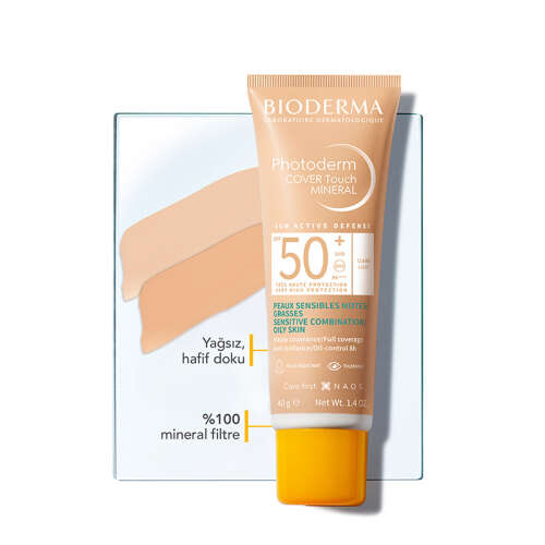 Bioderma Photoderm Cover Touch Mineral SPF 50 40 gr - Light - 5