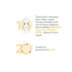 Bioderma Photoderm Cover Touch Mineral Spf50+ 40 gr - Very Light - 8