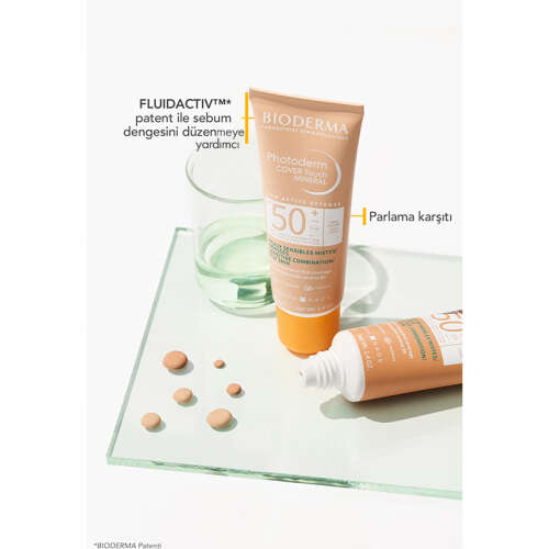 Bioderma Photoderm Cover Touch Mineral Spf50+ 40 gr - Very Light - 6