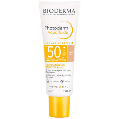 Bioderma Photoderm SPF 50+ Aquafluide Renkli Güneş Kremi 40 ml - Light - Bioderma