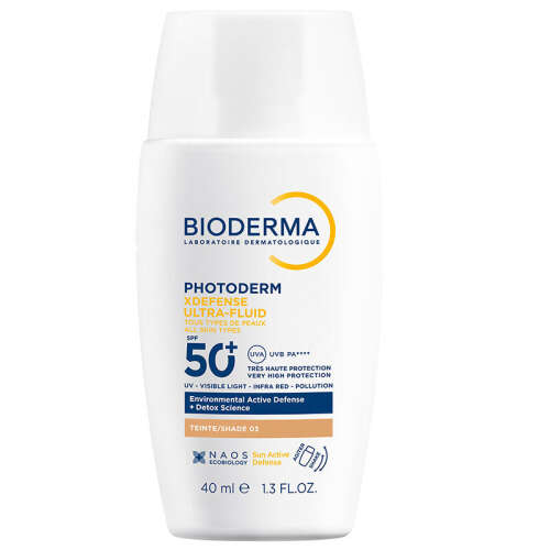Bioderma Photoderm XDefense Spf50+ Tüm Cilt Tipleri İçin Renkli Güneş Kremi 40 ml - Golden - 2
