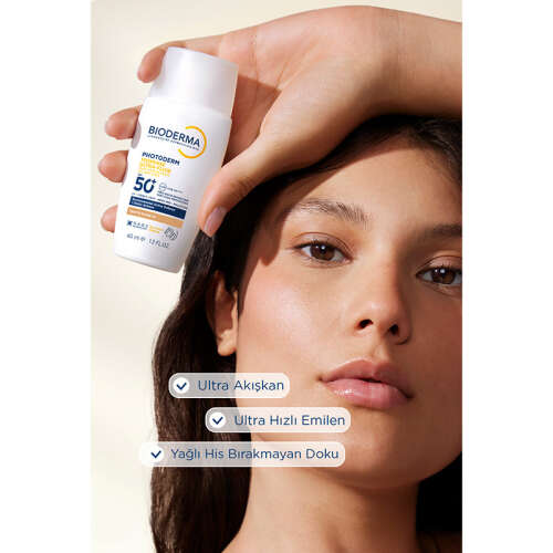 Bioderma Photoderm XDefense Spf50+ Tüm Cilt Tipleri İçin Renkli Güneş Kremi 40 ml - Golden - Bioderma