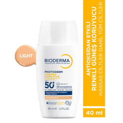 Bioderma Photoderm XDefense Spf50+ Tüm Cilt Tipleri İçin Renkli Güneş Kremi 40 ml - Light - 2