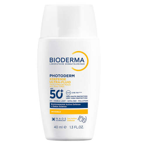 Bioderma Photoderm XDefense Spf50+ Tüm Cilt Tipleri İçin Renksiz Güneş Kremi 40 ml - Bioderma