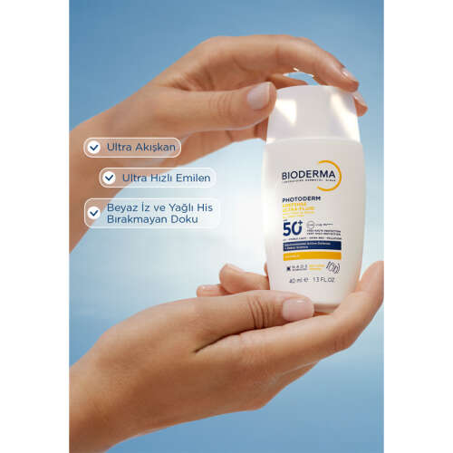 Bioderma Photoderm XDefense Spf50+ Tüm Cilt Tipleri İçin Renksiz Güneş Kremi 40 ml - Bioderma