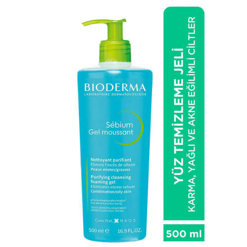Bioderma Sebium Foaming Cilt Temizleme Jeli 500 ml - 2