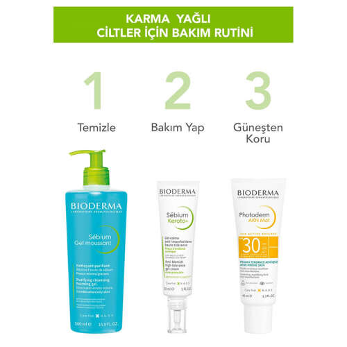 Bioderma Sebium Foaming Cilt Temizleme Jeli 500 ml - 6