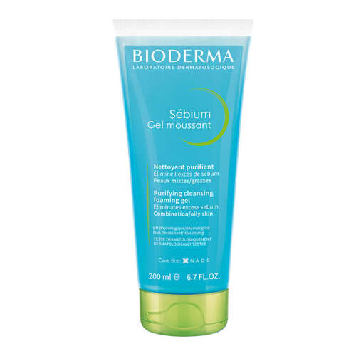 Bioderma Sebium Foaming Temizleme Jeli 200 ml - 1