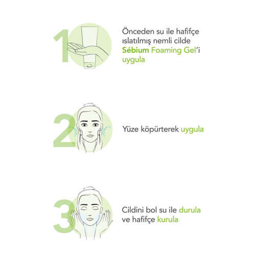Bioderma Sebium Foaming Temizleme Jeli 200 ml - 5