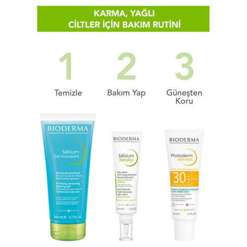 Bioderma Sebium Foaming Temizleme Jeli 200 ml - 6