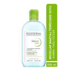 Bioderma Sebium H2O Yüz ve Makyaj Temizleme Suyu 500 ml - 2