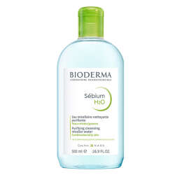 Bioderma Sebium H2O Yüz ve Makyaj Temizleme Suyu 500 ml - 1