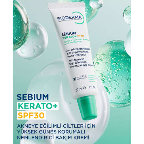 Bioderma Sebium Kerato+ Spf30 Renkli Güneş Kremi 30 ml - 5