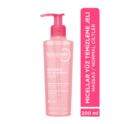 Bioderma Sensibio Foaming Cilt Temizleme Jeli 200 ml - 2