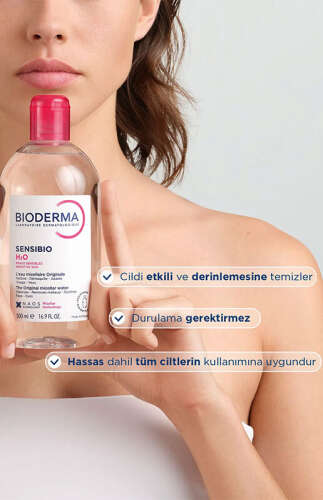 Bioderma Sensibio H2O İkili Set 500 ml + 500 ml - 6
