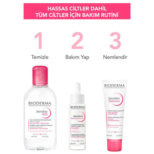 Bioderma Sensibio H2O Yüz ve Makyaj Temizleme Suyu 250 ml - 6