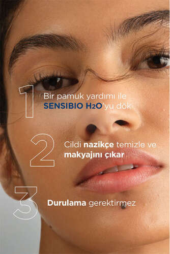 Bioderma Sensibio H2O Yüz ve Makyaj Temizleme Suyu 500 ml - 6