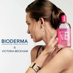Bioderma Sensibio H2O Yüz ve Makyaj Temizleme Suyu 500 ml - Victoria Beckham Limited Edition - 4