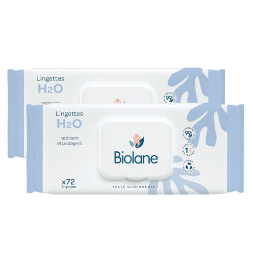 Biolane Lingettes H20 2x72 Adet - Biolane