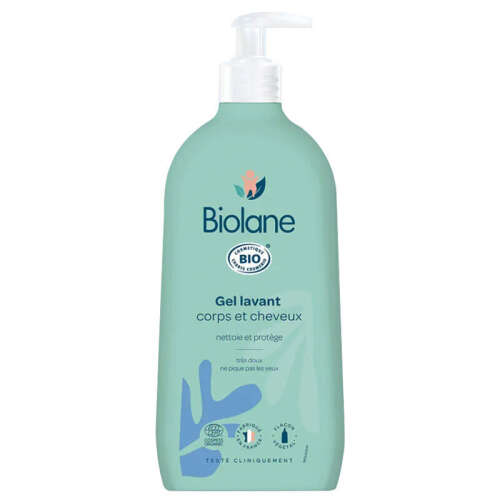 Biolane Organik Saç ve Vücut Şampuanı 500 ml - Biolane
