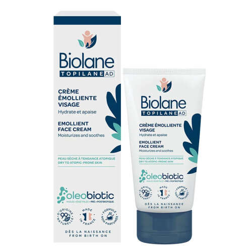 Biolane Topilane AD Emollient Face Cream 50 ml - Biolane