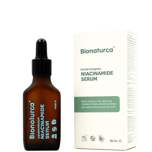 Bionaturca Organik Sertifikalı Niacinamide Yüz Serumu 30 ml - Bionaturca