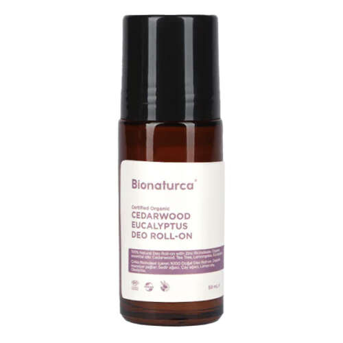 Bionaturca Organik Sertifikalı Sedir Ağacı ve Okaliptüs Deo Roll-On 50 ml - Bionaturca