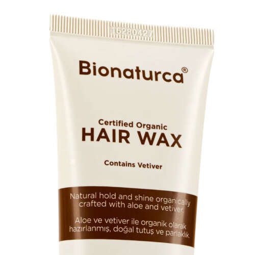 Bionaturca Organik Sertifikalı Vetiverli Saç Şekillendirici Bitkisel Wax 100 ml - 2
