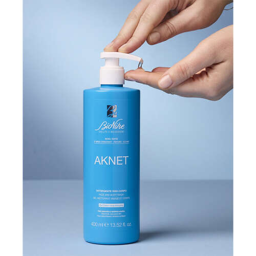 Bionike Aknet Face and Body Wash 400 ml - 2