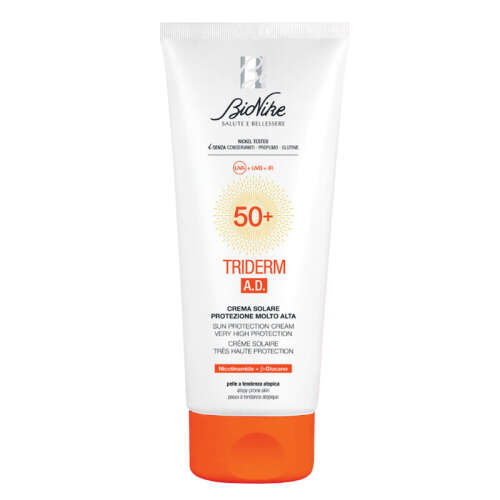 Bionike Triderm A.D Hassas Ciltler İçin Spf50+ Güneş Koruyucu Krem 200 ml - 1