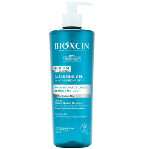 Bioxcin Acnium Sebum Dengeleyici Yüz Yıkama Jeli 500 ml - 2