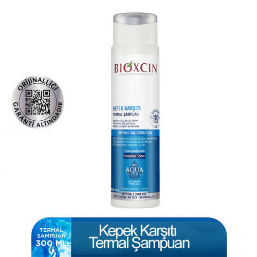 Bioxcin Aqua Thermal Kepek Karşıtı Şampuan 300 ml - 4