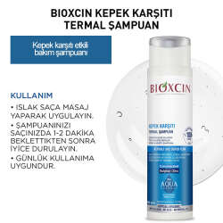 Bioxcin Aqua Thermal Kepek Karşıtı Şampuan 300 ml - 6