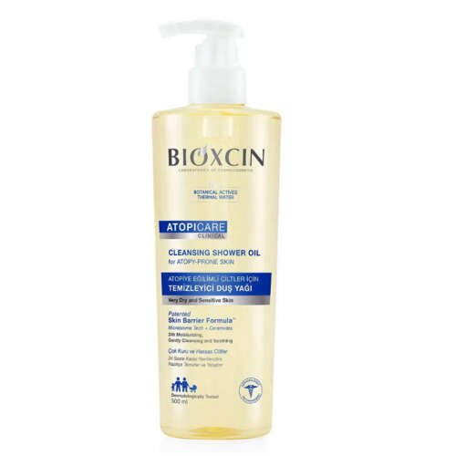 Bioxcin Atopicare Temizleyici Duş Yağı 500 ml - Aşırı Kuru Ciltler - Bioxcin