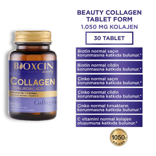 Bioxcin Beauty Collagen 30 Tablet - Bioxcin